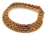 Smycken, Armband x-länk 18K 24,8g 20cm, i auktion: Pant – Tisdag 5 mars 2019