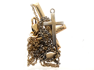 Parti, Parti Guld 14K 3,7g (skadat/buckligt), i auktion: Pant – Tisdag 5 mars 2019