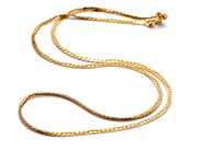 Smycken, Halsband manglad pansar 18K 6,1g 40,5cm Bredd: 2mm, i auktion: Pant – Tisdag 5 mars 2019