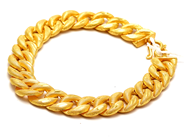 Smycken, Armband pansarlänk 23K 15,3g 18cm, i auktion: Pant – Tisdag 5 mars 2019