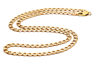 Smycken - Halsband pansar 18K 15,3g 46,5cm - View 1
