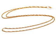 Smycken - Halsband singapore 21K 3,0g 60,5cm - View 1
