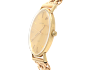 Klockor - Certina armbandsur 14K quartz datum gravyr 33,5mm med armband X-länk 18K brv 70,0g  - View 2