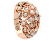 Smycken, RING, 14K guld, i auktion: Lilla Smycken – Torsdag 28 mars 2019