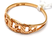 Smycken, Ring Bismarck 18K 1,7g Ø18 , i auktion: Pant – Tisdag 23 april 2019
