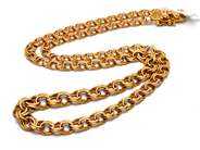 Smycken, Halskedja doserad Bismarck 18K 19,9g  43cm, i auktion: Pant – Tisdag 23 april 2019