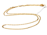 Smycken, Halskedja 18K 1,3g 40,5cm, i auktion: Pant – Tisdag 23 april 2019