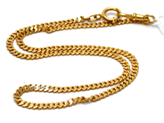 Smycken, Kedja Pansar 18K 16,7g 45cm, i auktion: Pant – Tisdag 23 april 2019