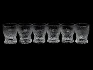Glas, Snapsglas sex st. Iittala, Tapio Wirkkala (1915-1985), i auktion: Pant – Tisdag 23 april 2019