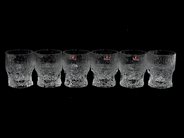 Glas, Glas sex st. Iittala, Tapio Wirkkala (1915-1985), i auktion: Pant – Tisdag 23 april 2019