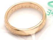 Parti, Parti guld 18K Ø20¾ graverat, ostämplat, i auktion: Pant – Tisdag 23 april 2019