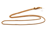Smycken, Halskedja 18K 3,7g 41cm Pansar, i auktion: Pant – Tisdag 23 april 2019