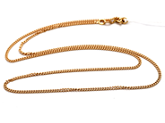 Smycken, Halskedja 18K 4,2g 42cm Pansar, i auktion: Pant – Tisdag 23 april 2019