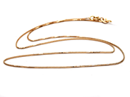 Smycken, Halskedja 18K 2,7g 45cm Venezia, i auktion: Pant – Tisdag 23 april 2019
