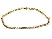 Smycken, Armband 14K 4,1g 21,4cm, i auktion: Pant – Tisdag 23 april 2019