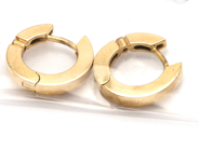 Smycken, Örhängen 18K 4,2g med diamanter 2xca0,04ct, i auktion: Pant – Tisdag 23 april 2019