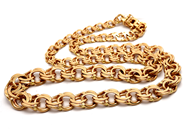 Smycken, Halskedja 18K 51,9g 44cm doserad Bismarck, i auktion: Pant – Tisdag 23 april 2019