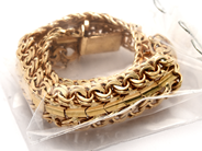 Parti, Parti guld 18K 29,4g 20,2cm Bismarck, saknar säkerhetskedja, i auktion: Pant – Tisdag 23 april 2019