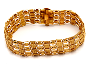 Parti, Armband 21K 28,2g 21,2cm, med skruv, i auktion: Pant – Tisdag 23 april 2019