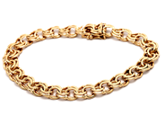Smycken, Armband 18K 23,8g 21,3cm Bismarck, i auktion: Pant – Tisdag 23 april 2019