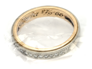 Parti, Parti guld 18K 4g Ø15¾, graverat, i auktion: Pant – Tisdag 23 april 2019