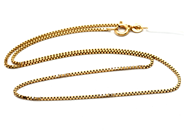 Smycken, Halskedja 18K 3,3g 39cm Venezia, i auktion: Pant – Tisdag 23 april 2019