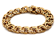 Smycken, Armband 18K 67,4g 20,5cm, Bismarck, i auktion: Pant – Tisdag 23 april 2019