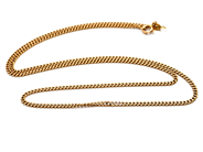 Smycken, Halskedja 18K 9,6g 56cm, Pansar, i auktion: Pant – Tisdag 23 april 2019