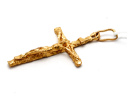 Smycken, Hänge 14K 2,5g, Krucifix, i auktion: Pant – Tisdag 23 april 2019