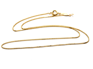Smycken, Halskedja 14K 2,1g 40,5cm Venezia, i auktion: Pant – Tisdag 23 april 2019
