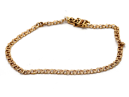 Smycken, Armband 18K 3,6g 19,7cm Bismarck, i auktion: Pant – Tisdag 23 april 2019