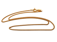 Smycken, Halskedja 18K 4,3g 42cm Pansar, i auktion: Pant – Tisdag 23 april 2019