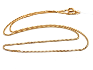 Smycken,  Halskedja 18K 4,5g 46cm Pansar, i auktion: Pant – Tisdag 23 april 2019
