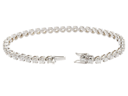 Smycken - TENNISARMBAND, 18K vitguld - View 2