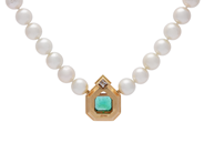 Smycken - PÄRLCOLLIER, odlade pärlor - View 2