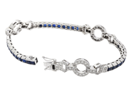 Smycken - ARMBAND, 18K vitguld - View 2