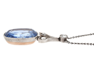 Smycken - COLLIER, 14K guld/silver - View 3