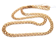 Smycken, Halsband 18K 15,3g X-länk L:45cm, i auktion: Pant – Tisdag 21 januari 2020
