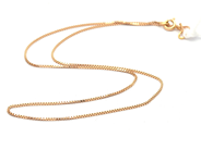 Smycken, Kedja venezia 18K 2,2g 36cm, i auktion: Pant – Tisdag 21 januari 2020