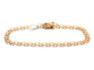 Smycken, Armband 18K 4,2g L:18cm X-länk , i auktion: Pant – Tisdag 21 januari 2020