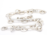 Smycken, Collier S925 31,2g ca 50cm Efva Attling, Ring chain necklace, i auktion: Pant – Tisdag 21 april 2020