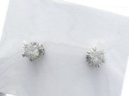 Smycken, Örhängen 18K 1,4g vitguld med diamanter 2xca0,10ct , i auktion: Pant – Tisdag 21 april 2020