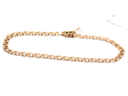 Smycken, Armband Bismarck 18K 4,5g19,5cm, i auktion: Pant – Tisdag 21 april 2020