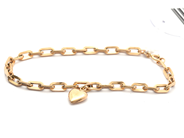 Parti, Armband 18K 4,2g 19,5cm med hänge bucklig , i auktion: Pant – Tisdag 21 april 2020