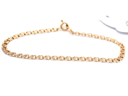 Smycken, Armband Bismarck 18K 3g 18,5cm , i auktion: Pant – Tisdag 21 april 2020