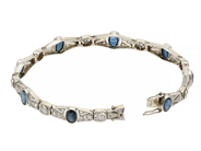 Smycken - ARMBAND, 18K vitguld - View 2