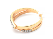 Smycken, Ring 18K 5,8g med diamanter 14xca0,005ct Ø20, i auktion: Pant – Tisdag 16 juni 2020