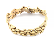 Smycken, Armband 14K 29,8g 20,5cm, i auktion: Pant – Tisdag 16 juni 2020