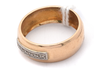 Parti - Parti guld 18K 3,1g med diamanter 7xca0,01ct - View 1