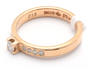 Parti, Parti guld 18K 3,3g med diamant 1xca0,10ct, i auktion: Pant – Tisdag 16 juni 2020